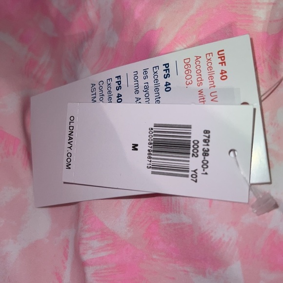 New Center-Front Cutout One-Piece Rashguard‎ Swimsuit for Girls - Picture 3 of 4